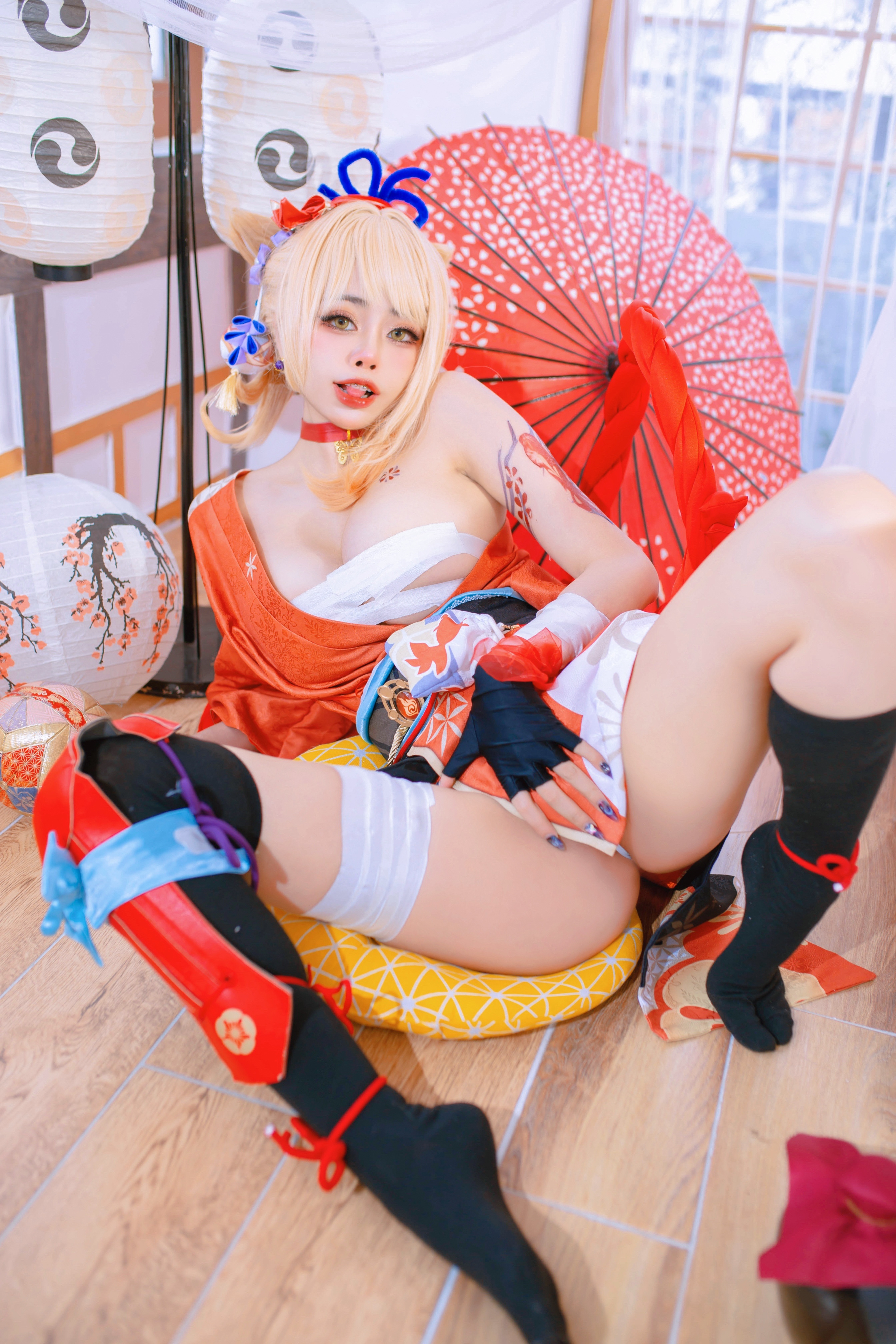 Вожделенный cosplay Yoimiya (Genshin Impact) by Byoru leak patreon